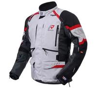 veste rukka madagasca-r - gris / noir / rouge S