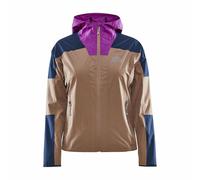 Veste running femme Craft Pro Trail Hydro Marron S