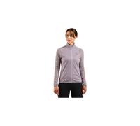 Veste running hybride odlo zeroweight warm 2 0 gris femme