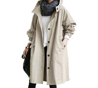 Veste Saharienne Femme Coupe Vent Impermeable Pluie De Imperméable Trench Manteau Coat Poncho Vêtements Imperméables Hiver Long Mi Saison Parka Vetements Ciré