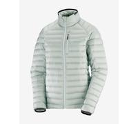 Veste Salomon Elixir Micro Down gris clair femme - L