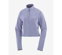 Veste Salomon Sense Aero Hybrid Cropped violet clair femme - L