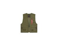 Alpha Industries Gilet utilitaire Mesh Vert L Homme