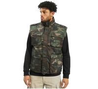 Veste sans manche - BRANDIT - Ranger - Camouflage - Vert - Col montant L