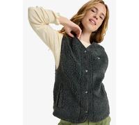 Roxy Iconic Town Fleece Vest Gris L Femme