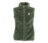 Veste sans manche fausse fourrure femme Peak Mountain Avril Vert XL