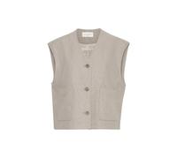 Veste sans manche femme Moss Copenhagen Dinette Isabelle Marron L/XL