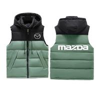 Veste Sans Manche Homme Maz-da, Sans Manche Entièrement Zippée, Loisirs Outdoor Slim Fit Sélection de Modèles, light(Green,M)