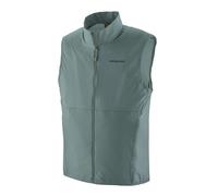 Patagonia Gilet de cyclisme Trail Craft sans manches Bleu M