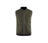 Veste sans manche softshell + stretch Blaklader - vert Kaki/noir XL