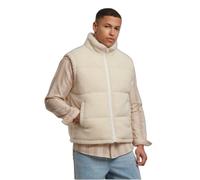 Veste sans manche Urban Classics Teddy Blanc S