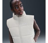 Veste sans manches ample Therma-FIT Nike Classic Puffer pour femme Light Bone/Blanc L (FR 46-48)