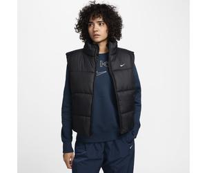 Veste sans manches ample Therma-FIT Nike Classic Puffer pour femme Noir/Blanc XL (FR 50-52)