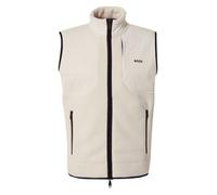 Veste sans manches coupe décontractée avec polaire sherpa SW Hole19 Sveedy BOSS blanc XL
