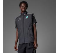adidas Homme MERCEDES - AMG PETRONAS FORMULA ONE TEAM MECHANICS VEST MEN, Black/Reflective Silver, XXL