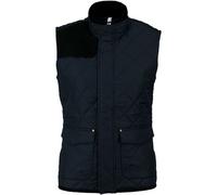 Veste Sans Manches Matelassée - K6125 - Femme - Bleu Marine