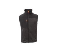 Veste sans manches - Payper Wear - Tour - Homme - Gris acier chiné/noir-orange fluo XS