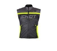 Veste sans Manches SHOT RACE GEAR Bodywarmer Lite 2.0 Black Neon Yellow S