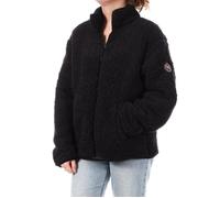 Veste Sherpa Noir Femme Full Compagnie des Amériques Zip L