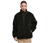 Veste sherpa Urban Classics Basic - Noir - Homme - Randonnée - Coupe oversize - Polyester 100% S