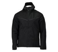 Veste shoftshell MASCOT Customized avec capuche - 22102-649-Noir-XXXL Noir
