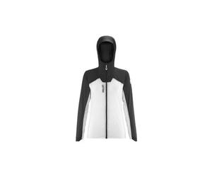 Veste sofstshell femme millet intense windbreaker noir blanc