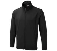 Personnalisé Brodé Nic Eic Domestique Installateur Logo Souple Coque Veste Noir