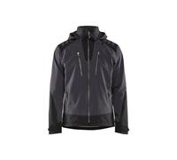 Veste softshell 4749 stretch 2D gris foncénoir taille M