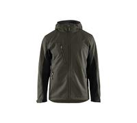 Blaklader 47532516 VESTE À COQUE SOUPLE, Noir/gris foncé, taille XXXL