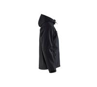 Blakläder Blakläder Veste softshell, noir / argent, Taille unisexe: M Quantité:1