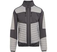 Veste Softshell Bicolore - Rga563 - Gris Minéral Et Gris Foncé Ash