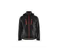 Veste softshell BLAKLADER Déperlante T.4XL - NOIR/ROUGE - 474925139956-4XL