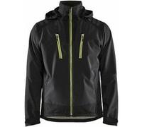 Veste softshell BLAKLADER Déperlante T.XL - NOIR/JAUNE FLUO - 474925139933-XL G