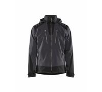 Veste softshell BLAKLADER Déperlante T.XXL - GRIS FONCE/NOIR - 474925139899-XXL