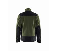 Veste Softshell - BLAKLADER - Tricotée Vert foncé / Noir 594225364199