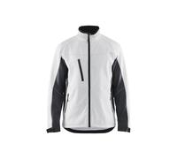 Veste Softshell Blåkläder 4950 Blanc/Gris foncé Blaklader - 495025161098 4XL
