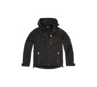 Brandit Hurricane, veste textile imperméable L Noir Noir