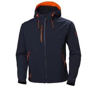 Veste Softshell - Chelsea Evolution - bleu/orange - taille L HELLY HANSEN