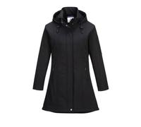 Veste Softshell de travail pour femmes - Portwest - CARLA - Noir - Imperméable - Respirant - Multisport XXL