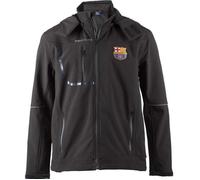 Veste softshell - FC Barcelone - Noir - Manches longues - Polyester - Collection officielle S
