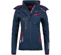Veste Softshell Femme - Geographical Norway Reine - Couleur Bleu - Avec Capuche XL