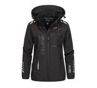Veste Softshell Femme Geographical Norway Reine - Noir - Manches longues - Avec capuche XL