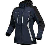 Veste Softshell femme marine/noire, taille 48 (258 g) Leibwächter FLXDS3048