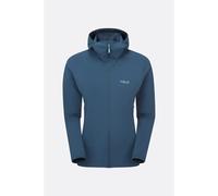 Veste softshell femme Rab Borealis Hoody Wmns bleu tempête S