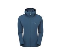 Veste softshell femme Rab Borealis Hoody Wmns bleu tempête XL