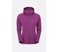 Veste softshell femme Rab Borealis Hoody Wmns prune L