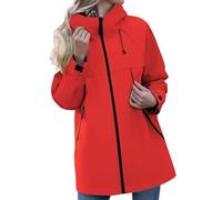 Veste Softshell Femme Sport Taille Impermeable Imperméable Trench Capuche Impermeable Automne de Coupe Cire Ski Poncho Pluie Velo Grande Manteaux Imperméables Femme XXL