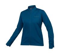 Veste manches longues femme softshell singletrack bleu