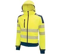 Veste Softshell haute visibilité MIKY Jaune Fluo - U Power