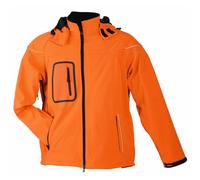 Veste Softshell Hiver Homme - Jn1000 - Orange
